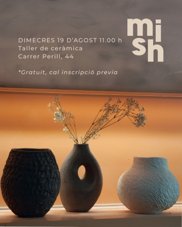 Taller de ceràmica amb Mish Ceramicas